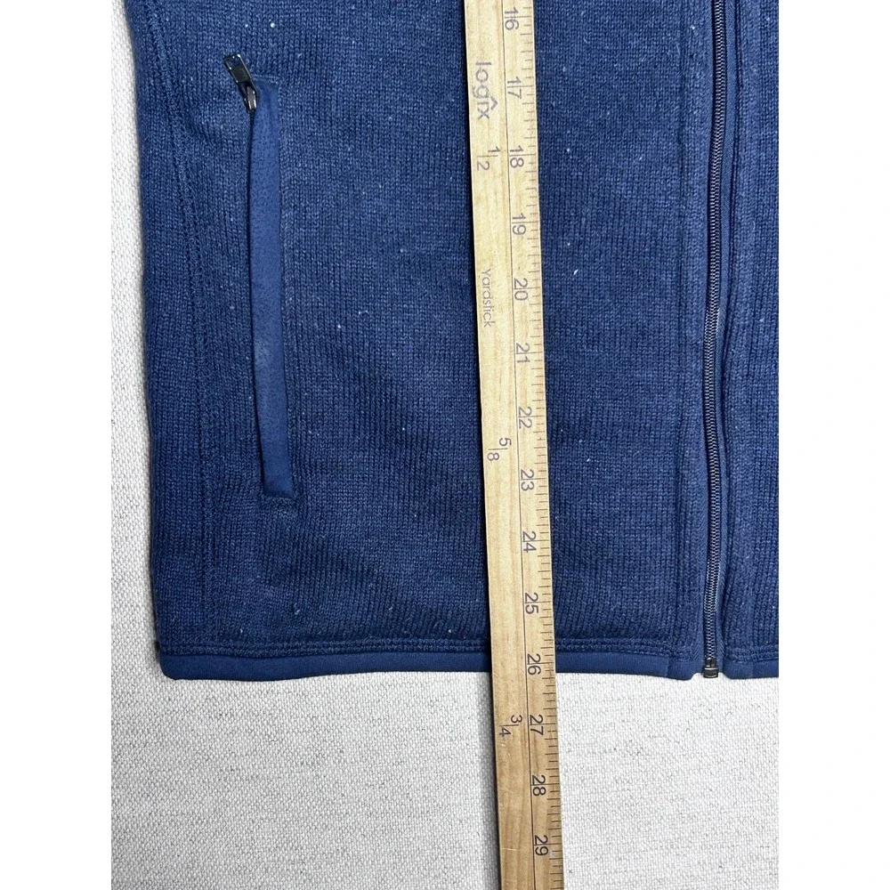 Patagonia Better Sweater Vest Men's L Navy Blue Full Zip Fleece Outdoor